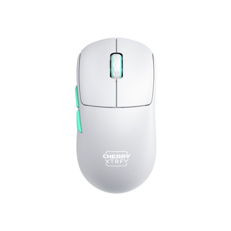 9. Kabellose Maus, WHITE CHERRY XTRFY M68
