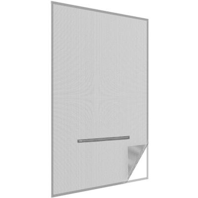 26. Moskitonetz für Fenster und Dach, 140 x 170 mm, schwarzes Polyester + Klettband