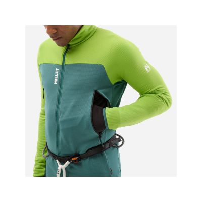 4. MILLET M FUSION GRID JKT Sweatshirt grün