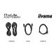 25. iiyama ProLite X3270QSU-B1 Monitor 81,3 cm (32") 2560 x 1440 px Wide Quad HD LED Schwarz
