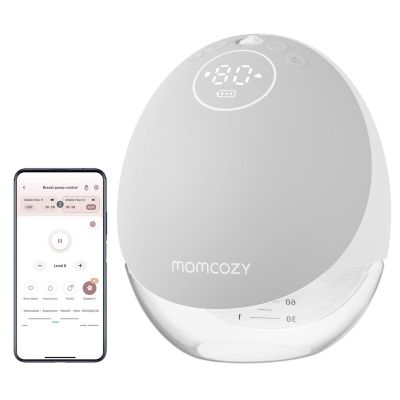 4. Momcozy M9 Milchpumpe - Einzeln (Grau)