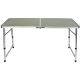 12. Klappbarer Campingtisch 120 x 60 x 70/62/55 cm Grün