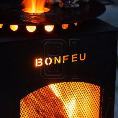 10. BonFeu BonCarré Gartenkamin rostig 3503R