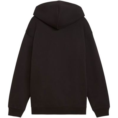 3. Puma Ess Logo Lab Relaxed Hoodie für Kinder, schwarz, 694674 01