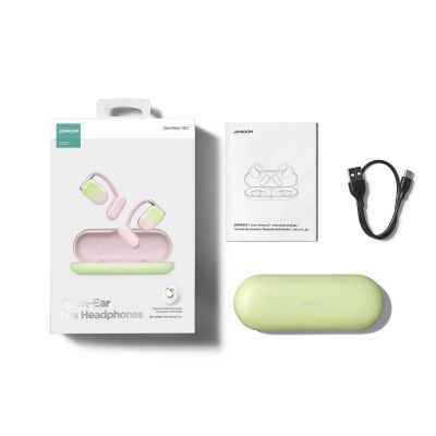 8. Joyroom Openfree JR-OE2 TWS kabellose Kopfhörer – Pink