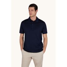 Paul&Shark Herren-Poloshirt aus Baumwolle und Lyocell, Marineblau (25411283-13)