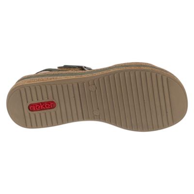 4. Rieker Sandalen V0951-54 Grün 37