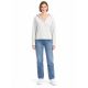 3. Damen-Kapuzenpullover mit Umschlagform aus sehr weichem Strickmaterial 4F 4FWAW26TSWSF2661-27M