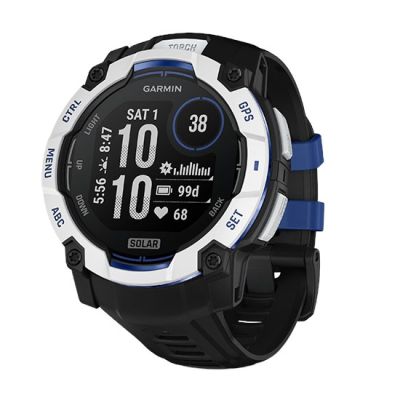 20. Garmin Instinct 3 Solar 010-02935-03 Smartwatch 50 mm Schwarz und Weiß