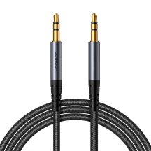 Joyroom Stereo-Audiokabel AUX 3,5 mm Miniklinke 1,2 m schwarz (SY-A08)