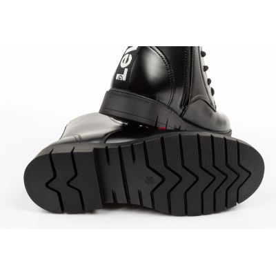 9. Levi's Mädchen-Ankle-Boots Pasadene SE, schwarz, mit Reißverschluss