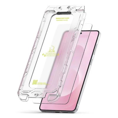 2. Ringke Easy Slide 2er-Pack Panzerglas für Samsung Galaxy S25 Edge - Transparent
