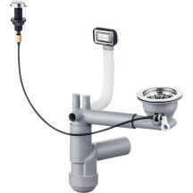 Siphon für einteilige Granitspülbecken - Platzsparend ZXY 9911 5907650841593