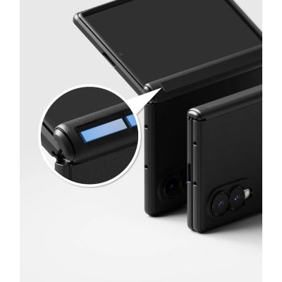 6. Ringke Onyx Flap Magsafe Hülle für Samsung Galaxy Z Fold 8 - Schwarz