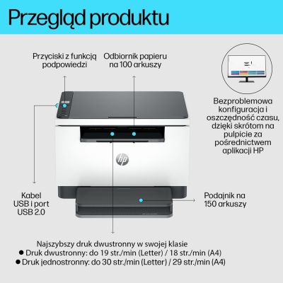 18. HP LaserJet M234D Multifunktionsdrucker