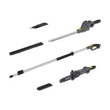 Rebel 2-in-1 Teleskop-Akku-Schere + Säge