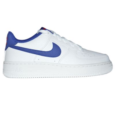 Nike Air Force 1 Damenschuhe, weiß/dunkelblau - CT3839-101