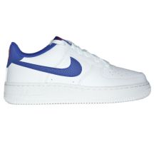 Nike Air Force 1 Damenschuhe, weiß/dunkelblau - CT3839-101