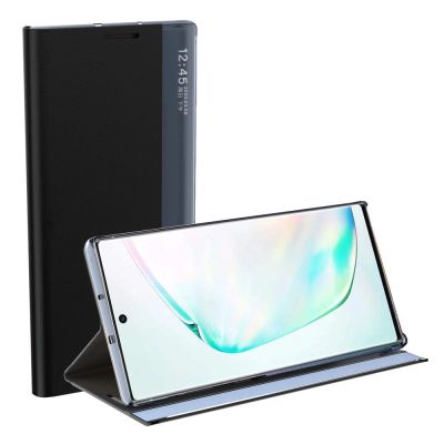 7. New Sleep Case Booktype Case Smart Schutzhülle mit Ständerfunktion Hülle für Samsung Galaxy A03s (166,5) schwarz