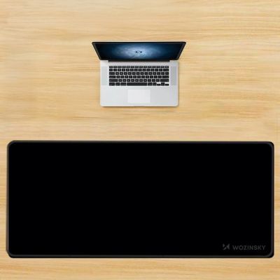 5. Wozinsky WPD-B1000 Gaming-Schreibtischunterlage XXL 1000x500mm wasserdicht - schwarz