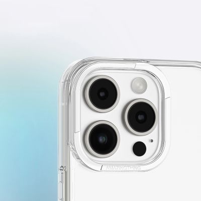 9. AmazingThing Minimal Case für iPhone 16 Pro Silikonhülle - Transparent
