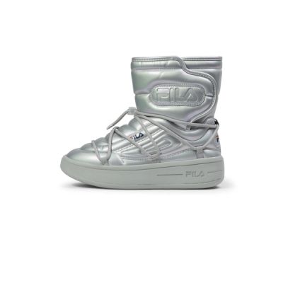 5. Fila Superbubble Boot Winterstiefel Stiefeletten Grau Damen Sport isoliert