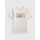 5. Herren-T-Shirt mit Aufdruck, regulär, Größe 4F 4FRSS26TTSHM3810-11S