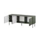 2. 3D TRESSE TV-Schrank 150x40x55 mattgrün