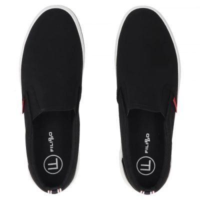 4. Schwarze Herren-Sneaker zum Hineinschlüpfen von Filippo (MTN7792)