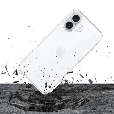 5. 3mk Clear Case für iPhone 16 Plus – transparent