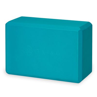 8. GAIAM Vivid Blue 61714 Yogablock