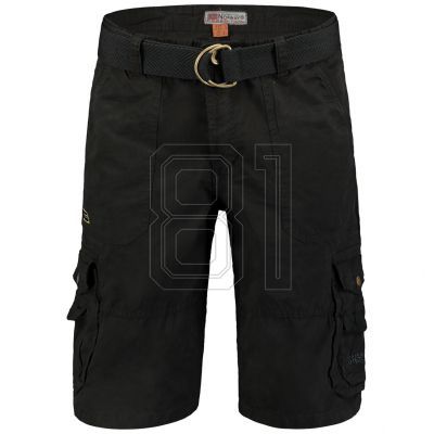 Geographical Norway Perou DB 063 M SY3035H/GN-Schwarze Shorts