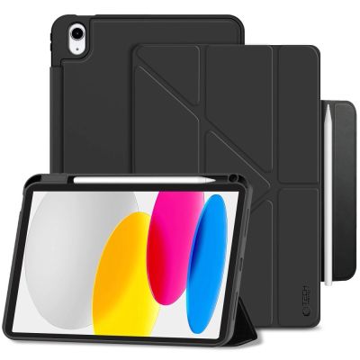 2. Tech-Protect SC Pen Origami Hülle für iPad 10,9" 2022/2025 - Schwarz