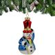GLAS-CHRISTBAUMKUGEL SCHNEEMANN SASKA GIFT & DECOR