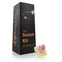 Ducky TTC Gold Pink Schalter, mechanisch, 3-Pin, linear, MX-Stem, 37 g – 110 Stück
