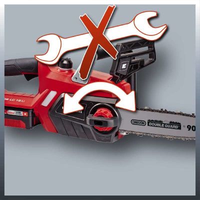 9. Einhell GE-LC 18/25-1 Li Kit Schwarz, Rot