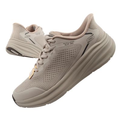 Skechers Bobs Skillz Herren-Sneaker, beige, zum Hineinschlüpfen