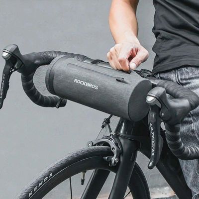 4. Rockbros AS-051 wasserdichte Lenkertasche – schwarz