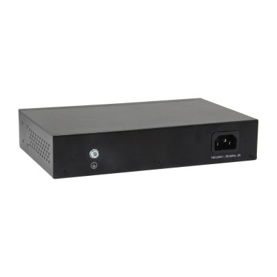 2. LevelOne GEP-1051 Switch - Intelligent - 8 x 10/100/1000 (PoE+) + 2 x Gigabit SFP - Desktop, Rackmontage - PoE+ (70W)