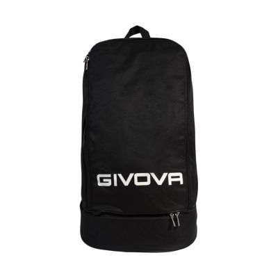 7. Rucksack Givova Zaino mit verstärktem Boden, schwarz B007-0010-UNICA