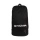 7. Rucksack Givova Zaino mit verstärktem Boden, schwarz B007-0010-UNICA