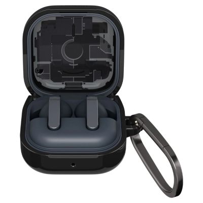 3. Spigen Ultra Hybrid Zero One Hülle für Samsung Galaxy Buds 4 / 4 Pro – Schwarz