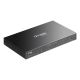4. TP-Link Omada ES210GP Managed Network Switch L2 Gigabit Ethernet (10/100/1000) mit PoE-Unterstützung, DIN-Schienenmontage, Schwarz