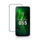 15. 3mk HardGlass Max Lite Schwarz gehärtetes Glas für Motorola Moto G55 5G