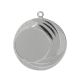6. Silberne Generalmedaille mit Platz für ein Emblem, 25 mm Stahl
