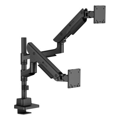 7. ICY BOX IB-MS702-T Monitorhalterung/Ständer 144,8 cm (57") Schreibtisch Schwarz