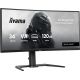 12. IIYAMA Monitor 86,4 cm (34") GCB3482WQSU-B1 21:9 2xHDMI+DP+USB-C Curved