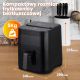 19. Extralink Heißluftfritteuse 5,2 l EU SJ-520 Einzeln 5,2 l Heißluftfritteuse Schwarz