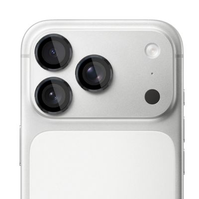 2. 3MK Lens Protection Pro Schwarzes gehärtetes Glas für iPhone 18 Pro / 18 Pro Max