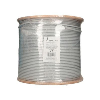 2. Extralink CAT6A FTP (F/FTP) V2 Netzwerkkabel Twisted-Pair für den Innenbereich, 500 m, LSZH